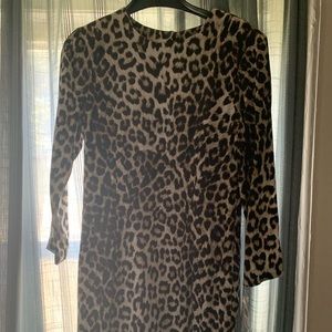 BNWT Alice and Olivia leopard dress size 4
